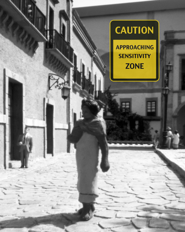 Caution Approaching Sensitivity LR